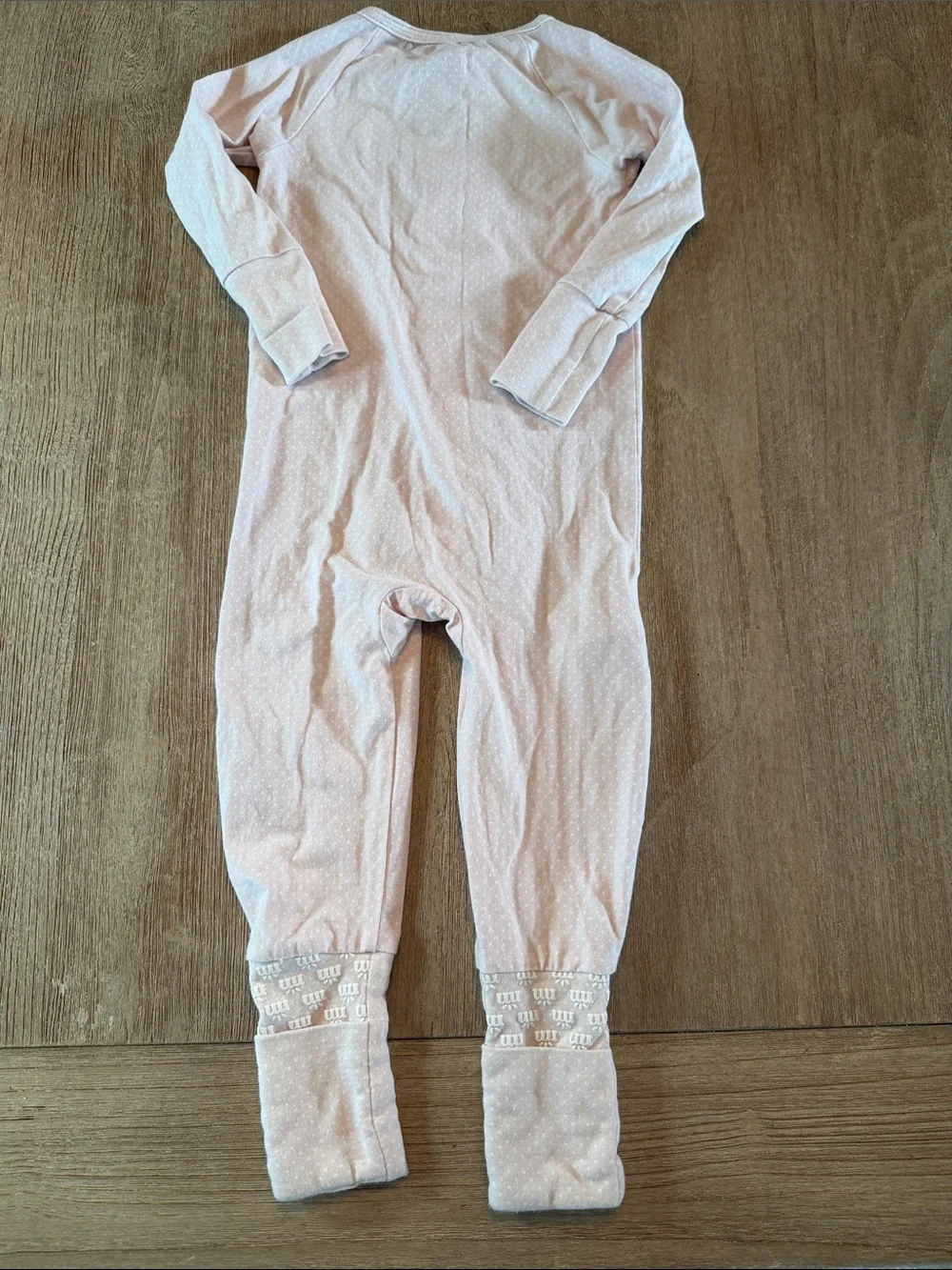 Magnetic Me Light Pink One-Piece Footed Pajama